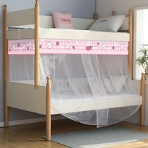 사각모기장 2층 침대 무설치 모기장 집들이선물 기숙사 여름 필수템 필수품, C.귀여운토끼-이중 문 모기장 + C.1.2mx1.9m