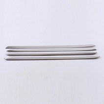 Rio 4 X-line 2017 ABS carbonfiber 내부 도어 보울 위 팔걸이 장식 패널 트림 라인 커버 4pcs, 05 ss silver