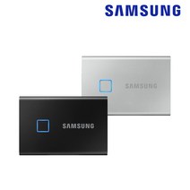 삼성전자 외장SSD T7 Touch Portable 1TB 1테라 USB3.2 Type-C 휴대용 지문인식 보안 외장하드 대리점정품, 삼성 T7 Touch Portable 1TB 블랙