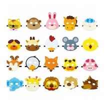 역할놀이 소꿉놀이 역할머리띠 동물가면띠, 늑대