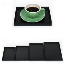 원목 우드 컵받침 미니 쟁반 트레이 18.5x14.5cm 2호 월넛, 본상품선택, 본상품선택