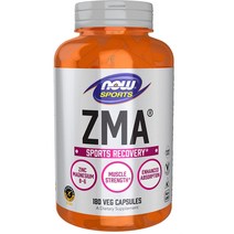 나우푸드 스포츠 ZMA 스포츠 Recovery 180캡슐, 180정, One Color
