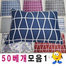 [NATURI] 50베개모음1베개베개피+베개솜푹신베개예쁜베개숙면 잠잘오는 필로우 편안한 낮은 베개 N T : 245A4B+781, NATURE 쿠팡 15번