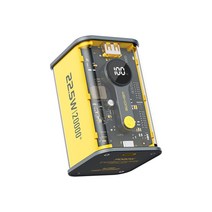 블랙박스배터리 차량보조배터리 차량 블랙박스 보조 배터리 WEKOME 20000/10000mAh 투명 보조베터리 QC 22., 01 Yellow_02 20000mah