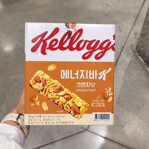 켈로그 에너지바 K크런치넛 30g x 16입, 단품, 단품