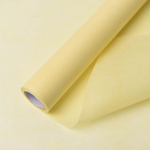 부직포 꽃포장지, 4.연노랑색