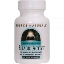 Source Naturals Ellagic active™ 300mg 60정