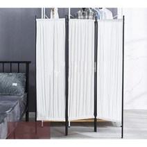 패브릭 철제 칸막이 파티션 경량 식당 사무실 인테리어파티션 불투명가림막 이케아 2 3 4단, 3단