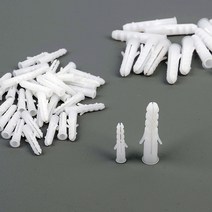 SOCEAN 칼부록 콘크리트 나사 볼트 앵커 연결너트 시멘트벽 칼브록 나사못꽂이 칼브럭 못박기 화스너 칼부럭 블록, 8x40mm