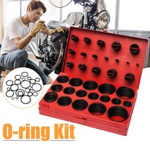 오링 419PCS 고무 O 링 키트 씰 가스켓 유니버설 구색 세트 R01-R32 Oring 32 크기 피트578430