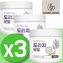 국내산 도라지 가루 분말 무주 도라지차 건도라지 분말 가루 3통