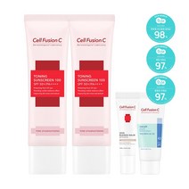 셀퓨전씨 토닝 썬스크린100 50ml+50ml+미니어처