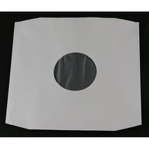 [독일산] 정전기방지 독일산 최고급 12인치 LP 속지 이너슬리브 PE 라이닝 이중속지 (종이+PE) 코너컷 inner sleeve 10매