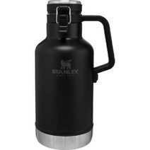 Stanley 클래식 이지 스테인리스 보온 보냉 그로울러 텀블러 64온스, 매트블랙