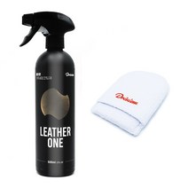 드라이뷰 레더원 500ml 자동차 실내 가죽 세정제 코팅제 보호제+핑거어플, 1개