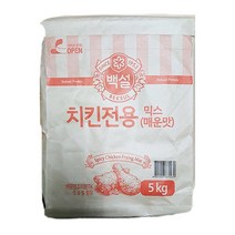 백설 배터믹스 치킨믹스 치킨파우더 가루 5K, 1개
