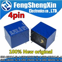 5개/몫 릴레이 SRD-05VDC-SL-C, 03 SRD-18VDC-SL-A 4pin