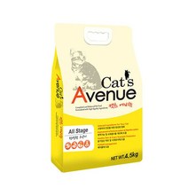 [베스트몰] 고양이 사료 캣츠에비뉴 4.5kg 1P 신장 피부 건강 #5884EA, 쿠팡 본상품