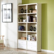 엘마 1200 하서랍 책장, 색상:월넛