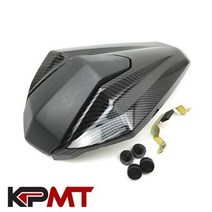 호환 오토바이시트 안장커버 KPMT 가와사키 닌자 400 2017 Ninja400 ABS/KRT 녹색 뒷좌석 커버 카울, 07 Carbon, 07 Carbon