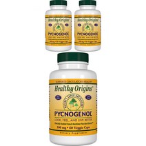 헬시오리진스 피크노제놀 100mg 베지 캡, 60개입, 3개입