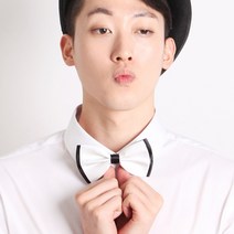 파티해 웨딩 보타이, 화이트