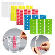 케이블 라벨 30pc 레이블 스티커 방수 식별 태그 표시, honambjj 화이트 BL08111