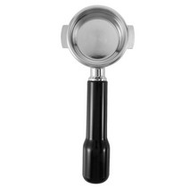 Rocket / Expobar 더블 입 / E61 / Faema 용 58mm 스테인레스 스틸 커피 머신 바닥리스 필터 홀더 Portapilter, 하나, 보여진 바와 같이