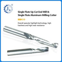 아크릴 및 알루미늄 CNC 기계용 싱글 플루트 업 컷 엔드 밀 각 사이즈 생크 3.175mm 두 가지 의 밀링 커터, 3.175x3.175x15, 각 1pc, 1개