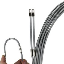 굵은 요비선 5mm 선통대 25m 외 전기 통신 소방 공사 스프링 와이어 강선, 5mm 50m, 1개