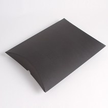 [박스마루] 고급 흑지 블랙 반달 상자 3호 100개선물 박스 제작, 흑지 320x245x55