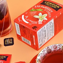 카페인없는 딸기 바닐라향 과일허브티 티백 프리미엄 차선물 깔끔한맛 TEA
