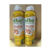 선크림 2알바 최대 자외선 차단제 SPF 70 무향료 투명 스프레이 5온즈 - 10/24