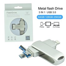 USB 플래시 드라이브 3.0 인터페이스 스마트폰 컴퓨터 휴대용 메모리 펜 32GB 변속기, 01 32GB, 01 WHITE