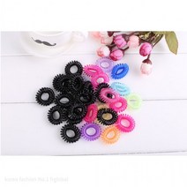 컬러 스프링 머리끈 (1P 단위 판매)