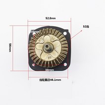 호환 지원 TWS6600 GWS6-100 앵글 그라인더 용 기어 세트, 한개옵션0