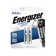 에너자이저 얼티메이트리튬 건전지 AAA(2입), 2개입, 1개