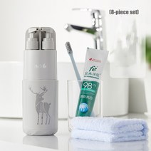 버킷백 이너백 명품 광목 파우치 어린이집 자수 수건 방수 세트 휴대용 여행 세척 치약