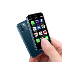 SOYES-안드로이드 10.0 미니 스마트폰 4G LTE 옥타 코어 13mp 카메라 3.0 인치 스크린 페이스 ID OTG 저렴한 휴대폰, Add 16GB TF Card, Blue 2GB 16GB