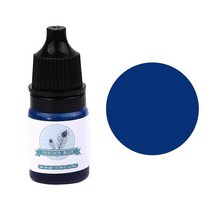 쪽염색 천염색물감 패브릭 섬유 모자 에폭시 수지 컬러 염료 안료 24 색 DIY 공예용 프랜그런스 드로퍼 디, 09 Peacock blue