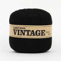 [슬로우플로우] 램스울 빈티지 75g 보카시 컬러 고급 lambs wool, 30 블랙