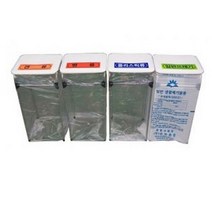 펼침이 낱개분류 뚜껑식 100리터 쓰레기통 실내사용, aplus™ 병류_A™