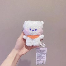 인형 곰 봉제 애착 강아지 토끼 대형 모찌 테디베어 동물 고양이 큰BT21 신제품 미니 봉제 인형 펜던트 키, 07 BY_01 10cm