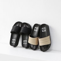 데일리 통굽 주름 슬리퍼 (4cm) 아이엠
