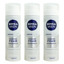 니베아 맨 센서티브 리커버리 쉐이빙 폼 200ml x3개, 단품