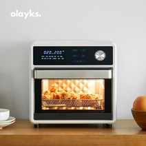 컨벡스오븐 15L 제과 제빵 베이킹 오븐 올인원 에어프라이어 가정용 미니 전기 업소용, [02] EU, [01] Ceramic White15L