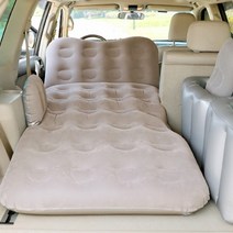 차량용 에어매트 자동차 놀이방매트, 브라운