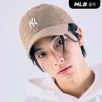 MLB 루키 언스트럭쳐 볼캡 NY D.Beige
