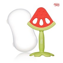 티지엠 실리콘 과일치발기 + 케이스, 노꼭지, 수박