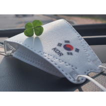 [태극기 KOR 로고 마스크] 앱솔루트 3D 4중구조마스크 대형 화이트/블랙 [KF94 동일제품 공산품 개별포장], 블랙, 10매, 1개